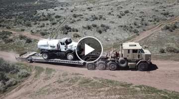 Elevation Transport - Oshkosh M1070 A0 8WD Off-road Heavy Haul