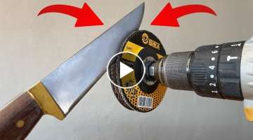 Keen-edged Knife Sharpening Method in 5 Minutes!