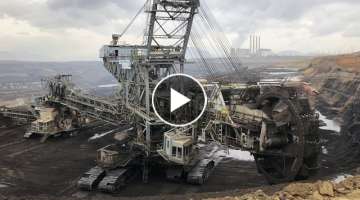 Bucket Wheel Excavator - Coal Mining Excavation