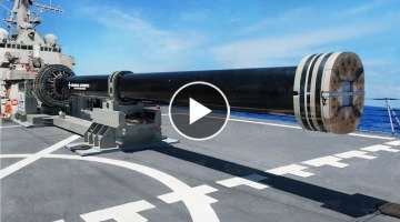 US Testing Its Monstrously Powerful $500 Million Rail Gun