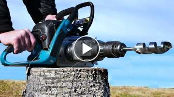 Chain Saw HACK 7 - Drill Attachment