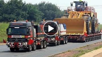 World's Dangerous Maximum Truck Transport Operating Monster Heavy Equipment Driving Skill Machine...