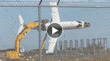 Florida Man Flies Jet With Excavator Like a Toy Plane