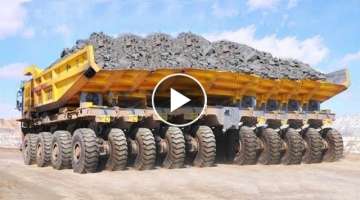 10 Extreme Dangerous Biggest Fastest Dump Truck Operator, Heavy Equipment Machines Truck Working